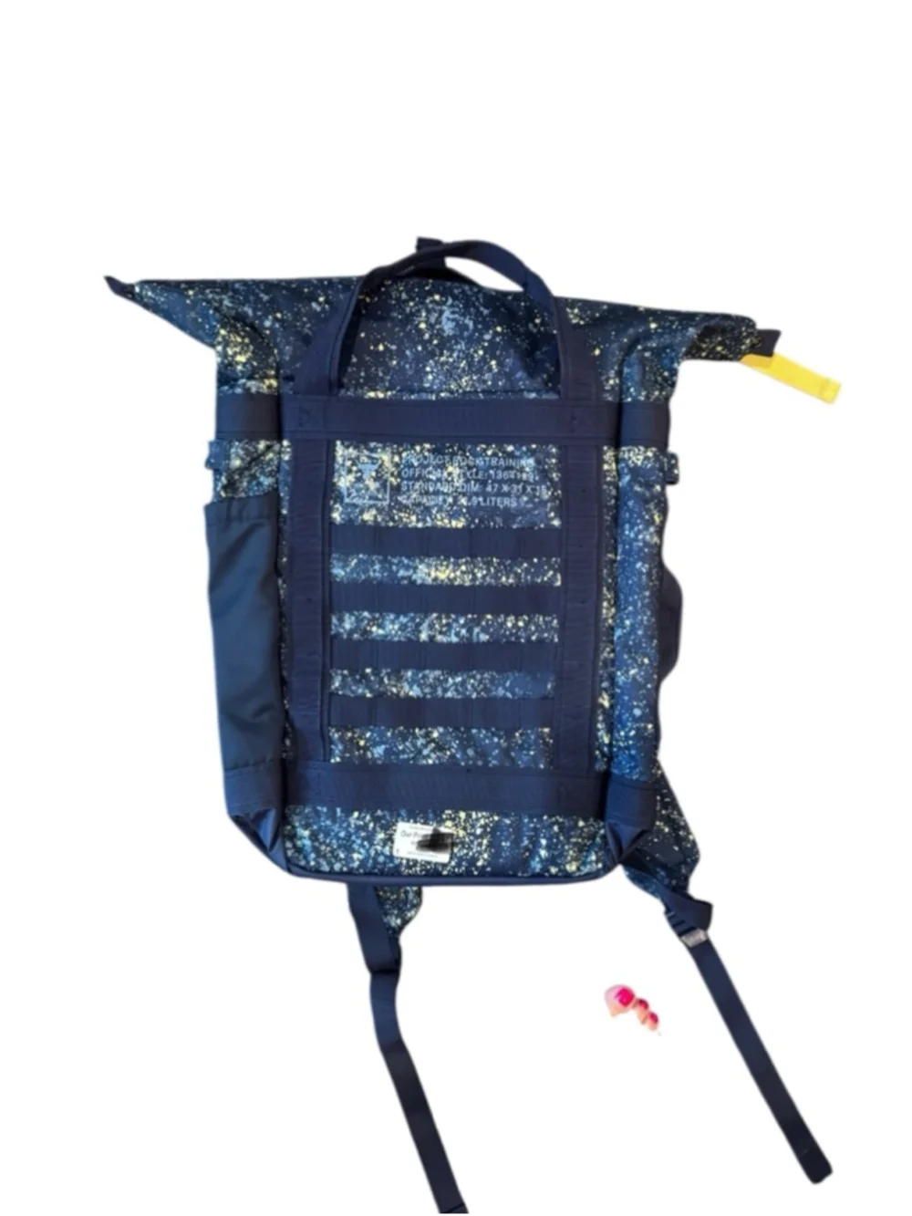 Unisex Under Armour project rock Backpack Navy Standard